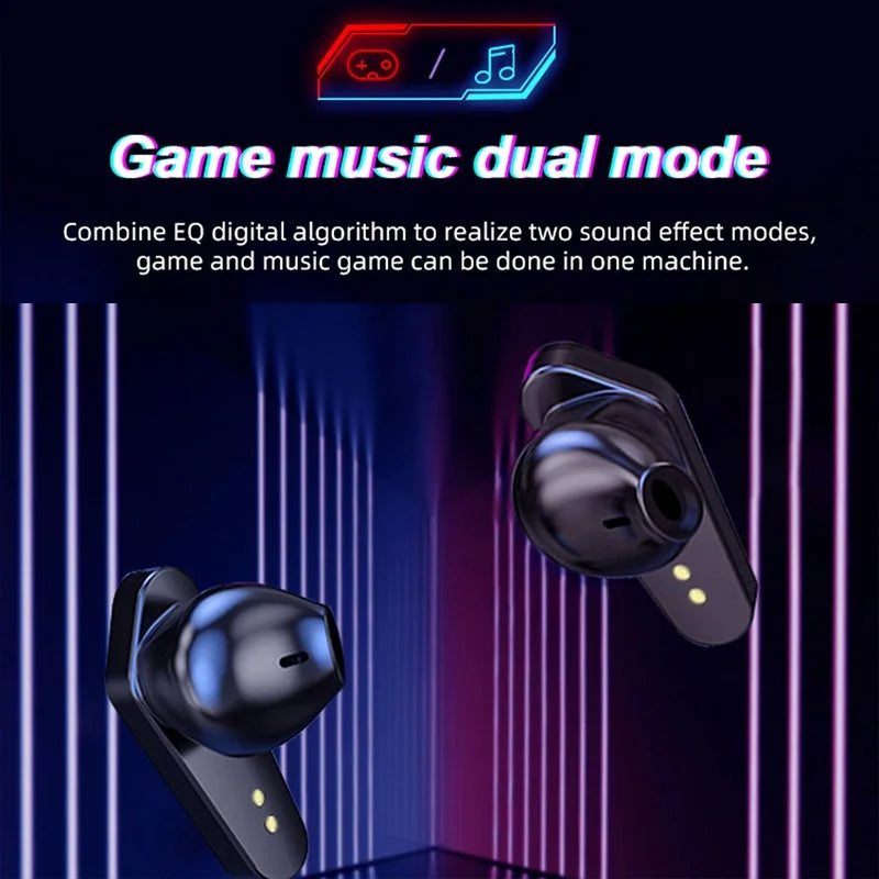 X15 TWS Fones De Ouvido Bluetooth 5.0 Sem Fio Estéreo Surround Anti-Atraso Para Jogos, Cancelamento de Ruido Com Microfone