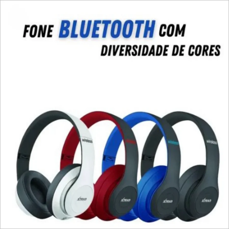 Fone De Ouvido LC-815 Sem Fio Headphone Bluetooth Celular, PC e mais