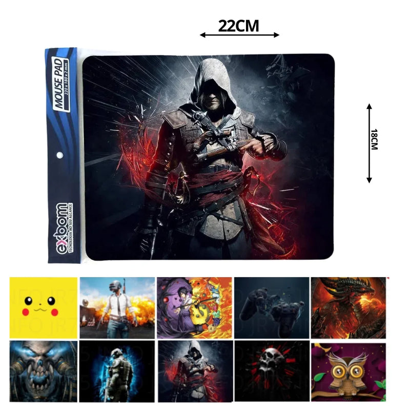 Mouse Pad Gamer Grande Diversos Modelos 700x350x3MM