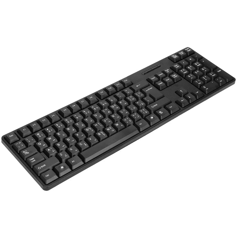 Teclado Mecânico USB com Design Ergonômico