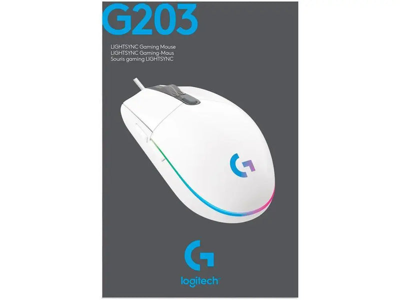 Mouse Gamer Logitech G Optical 8000DPI 6 Buttons