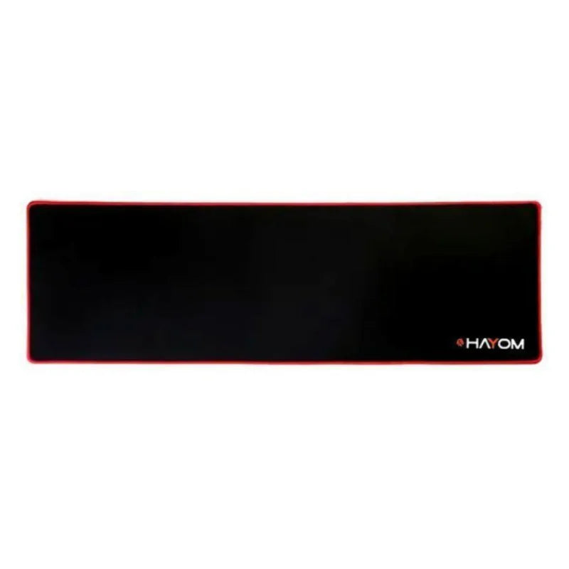 Mousepad Gamer Hayom AI1017 300x780x3mm Antiderrapante Preto E Vermelho - AI1017