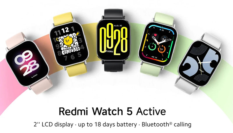 Relógio Inteligente Global Xiaomi Redmi Watch 5 Active