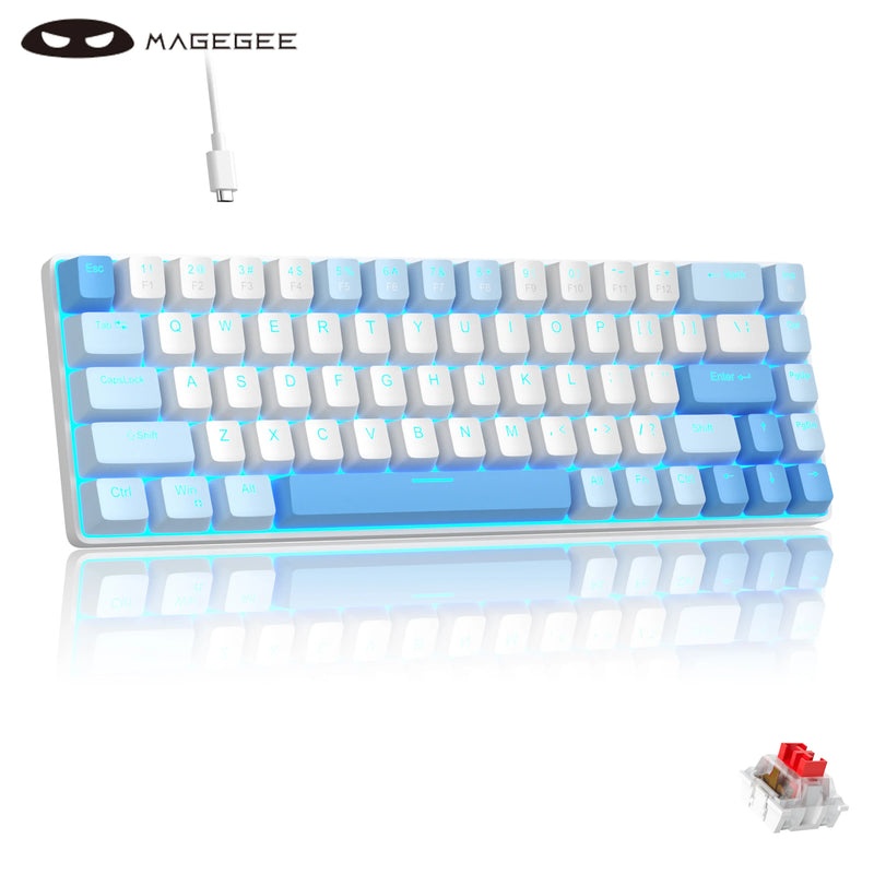 Teclado mecânico MageGee 60%, MK-Box