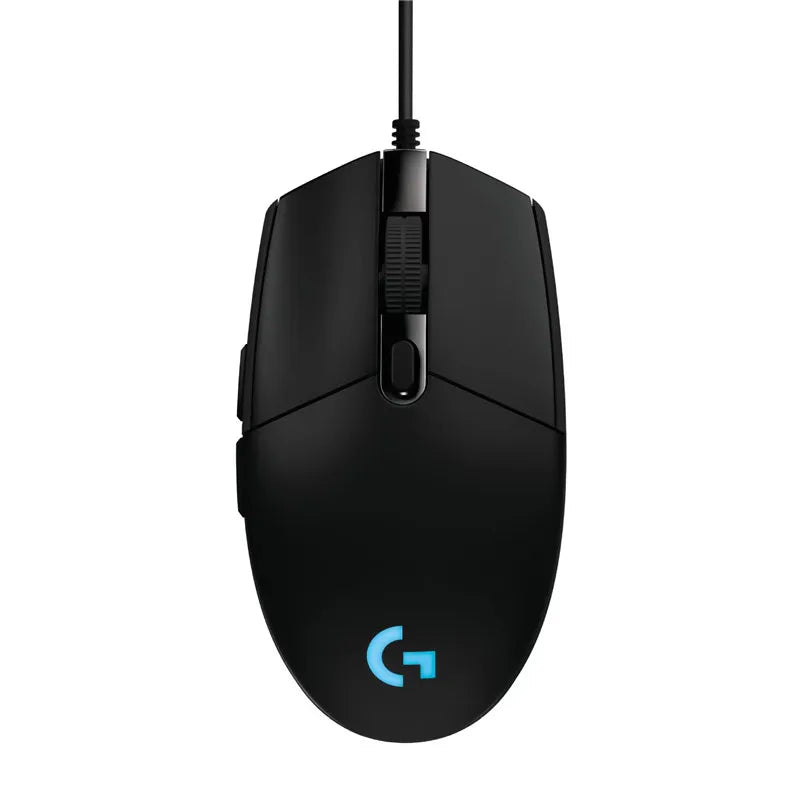 Logitech G102 Mouse USB com Fio para Jogos 8000 DPI Efeito Óptico Arco-íris para PC/Mac e Notebook