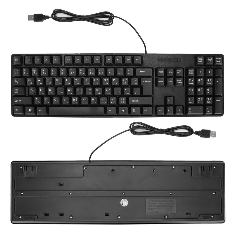 Teclado Mecânico USB com Design Ergonômico