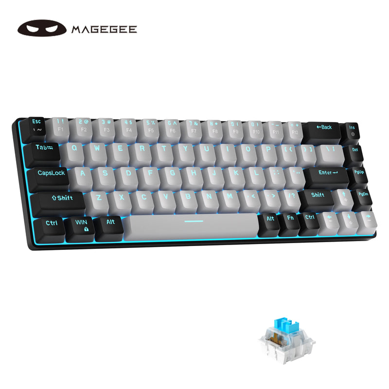 Teclado mecânico MageGee 60%, MK-Box