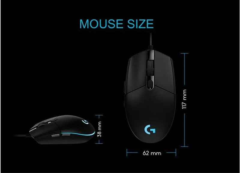 Logitech G102 Mouse Gamer Wireless 2.4G HERO Engine 8000 DPI