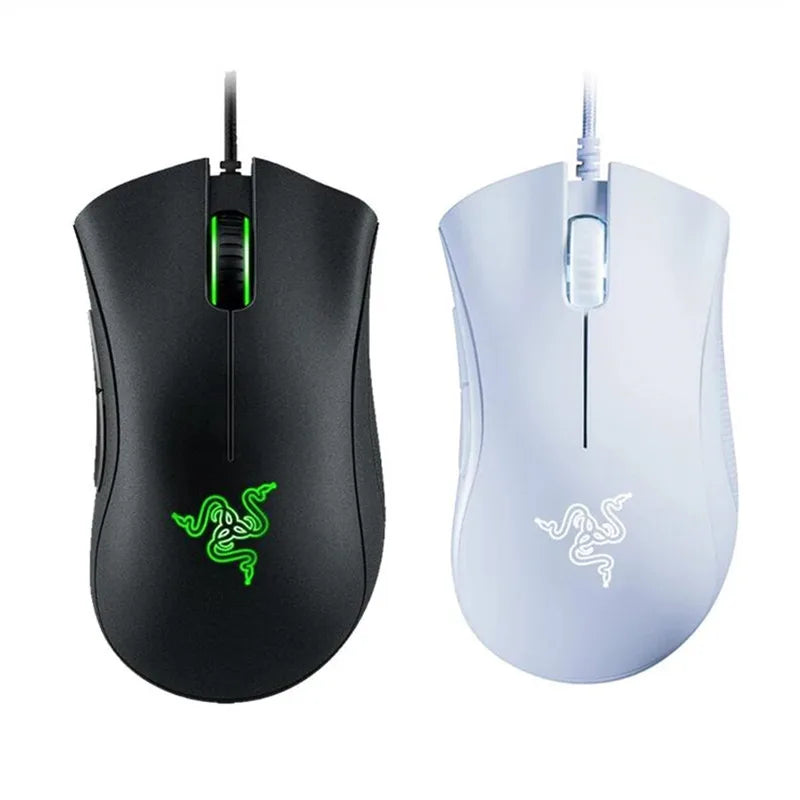 Razer DeathAdder Essential Mouse com Fio para Gaming 6400DPI 5 Botões Independentes