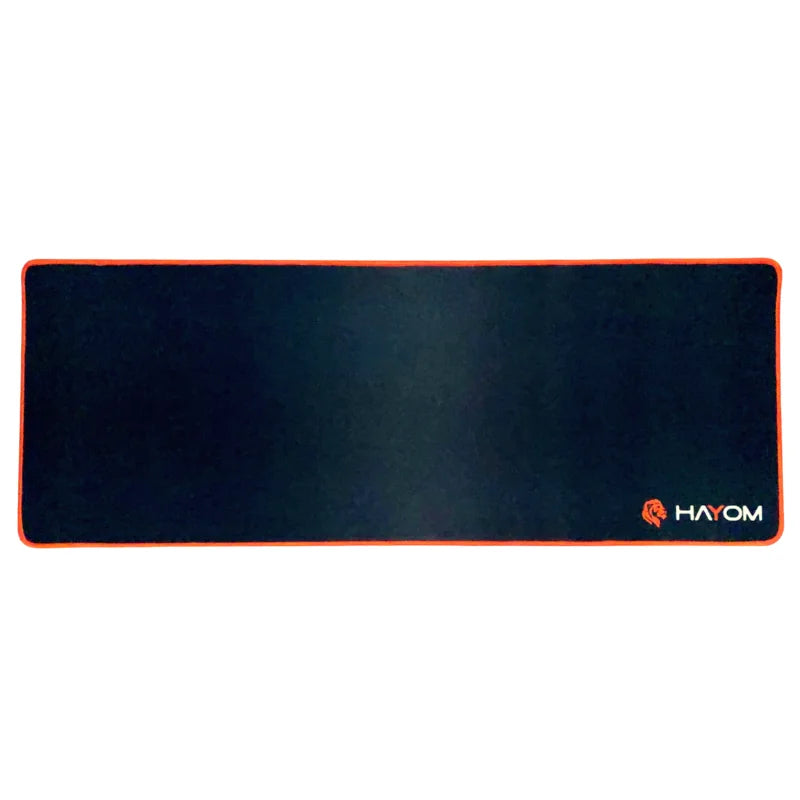 Mousepad Gamer Hayom AI1017 300x780x3mm Antiderrapante Preto E Vermelho - AI1017