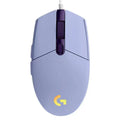 Logitech G102 Mouse USB com Fio para Jogos 8000 DPI Efeito Óptico Arco-íris para PC/Mac e Notebook