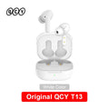 QCY T13 Fone de ouvido inteligente sem fio BT5.1 TWS Fone de ouvido 4 Mic ENC HD Call Fone de ouvido Touch Control Fones de ouvido Long Standby 40H