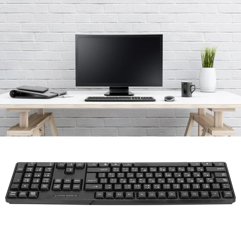 Teclado Mecânico USB com Design Ergonômico